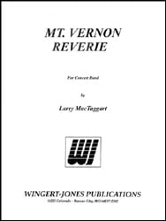 Mount Vernon Reverie Concert Band sheet music cover Thumbnail